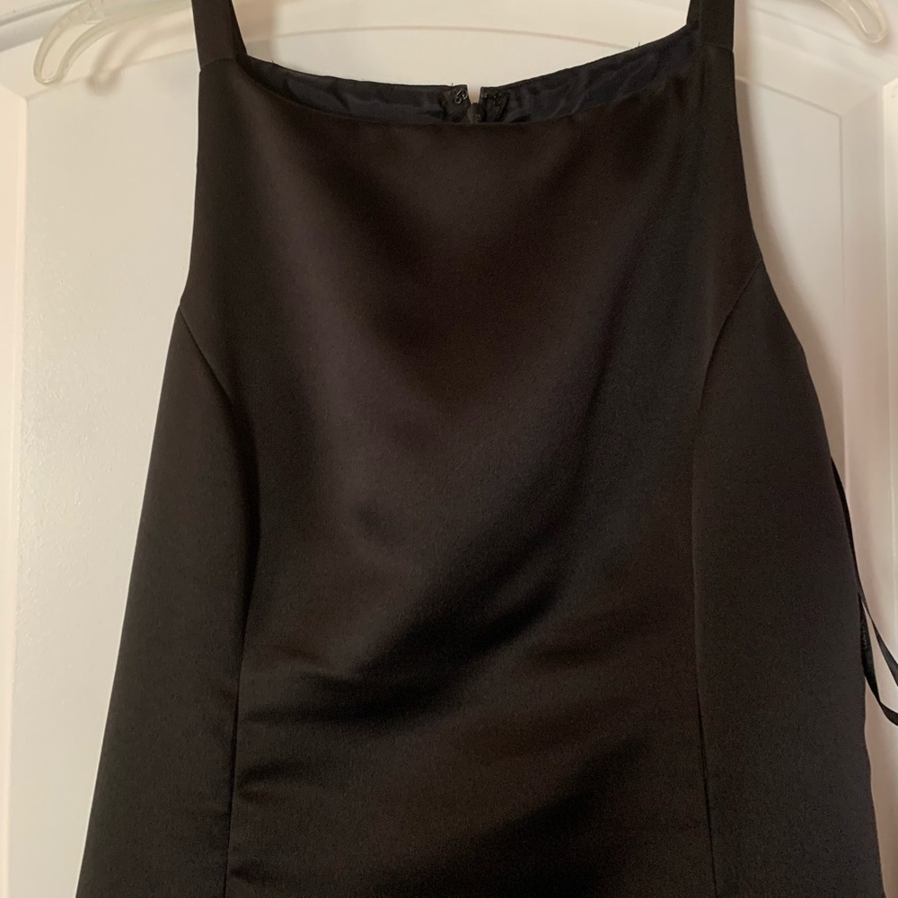 Worn once, size 14, full length dress